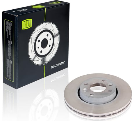 Диск тормозной передний для автомобилей Лада Vesta (15-) (2 шт.) TRIALLI DF 095106