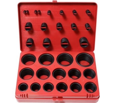 Кольца уплотнительные резиновые маслобензостойкие Forsage, 382пр, метрические F-724 F-724(12616)