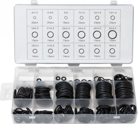 Кольца уплотнительные резиновые маслобензостойкие Forsage, 279пр, F-776 F-776(12653)