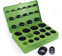 Кольца уплотнительные резиновые маслобензостойкие, 382 предмета, метрические Forsage F-728