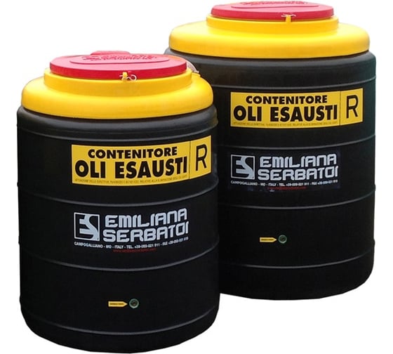 Ёмкость для сбора и хранения отработанных масел Emiliano Serbatoi QOIL500 - QOIL500 1
