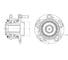 Ступица передняя для автомобиля Hyundai Sonata (14-)/Kia Optima (15-) TRIALLI MR 0844 4