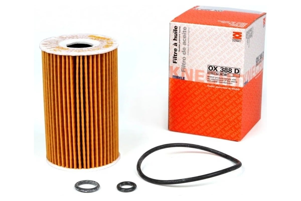 Фильтр масляный MAHLE OX388D - выгодная цена, отзывы, характеристики ...