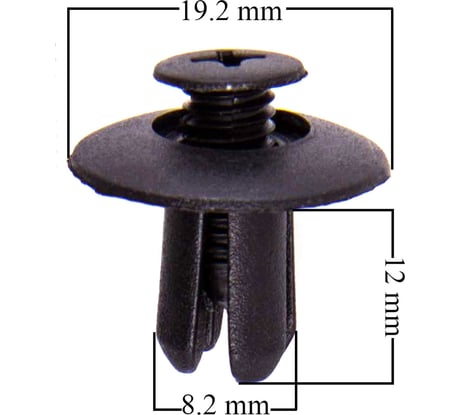 Клипса MAZDA 323/323F/BT-50/CX-5/CX-7/CX-9/DEMIO/MAZDA 2/MAZDA MPV/XEDOS-6/BONGO 005 25 шт. SKYWAY S05601005