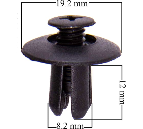 Клипса MAZDA 323/323F/BT-50/CX-5/CX-7/CX-9/DEMIO/MAZDA 2/MAZDA MPV/XEDOS-6/BONGO 005 25 шт. SKYWAY S05601005 1