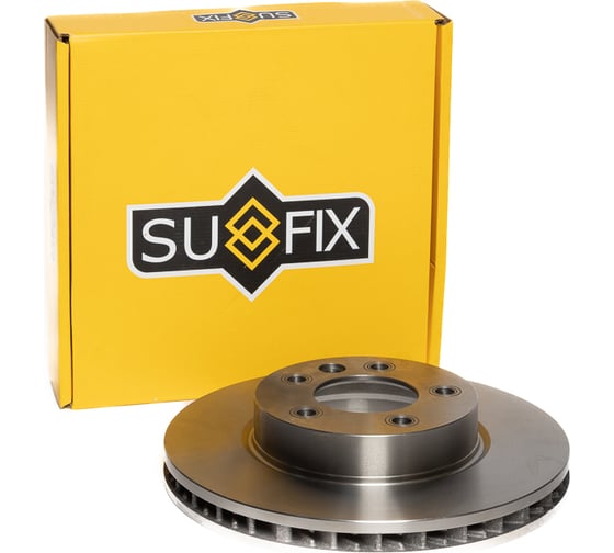 Диск тормозной передний L (330x32 мм) SUFIX FX-1113