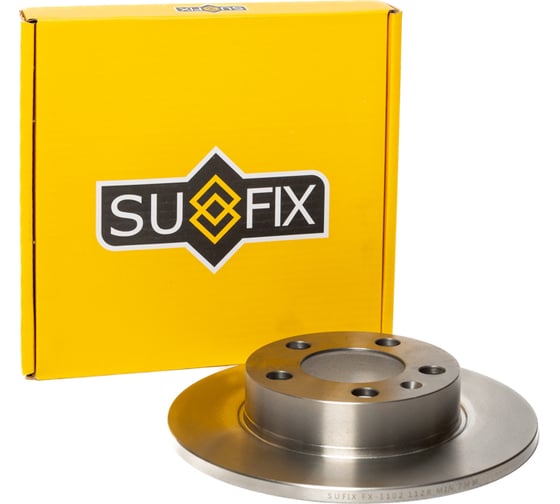 Диск тормозной задний (232x9 мм) SUFIX FX-1102