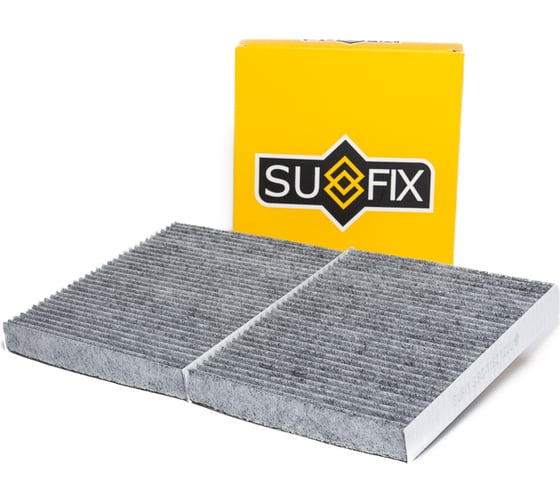 Фильтр салонный угольный 2 шт SUFIX SSC-1182 1