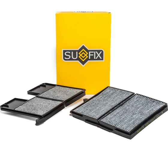 Фильтр салонный угольный 2 шт SUFIX SSC-1011 1