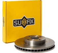 Диск тормозной передний 255x25 мм Sufix FX-1083