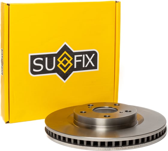 Диск тормозной передний 296x28 мм Sufix FX-1089