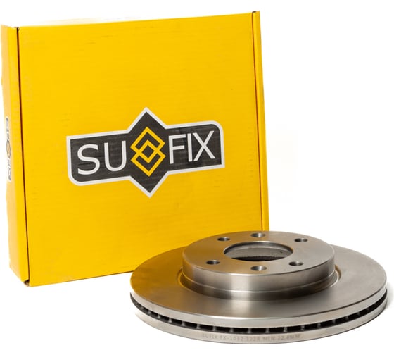 Диск тормозной передний 257x24 мм Sufix FX-1032