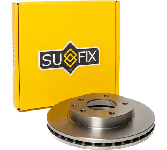Диск тормозной передний 258x24 мм Sufix FX-1036 1