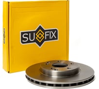 Диск тормозной передний 288x25 мм Sufix FX-1041