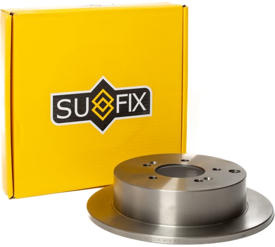 Диск тормозной задний (284x10 мм) SUFIX FX-1158