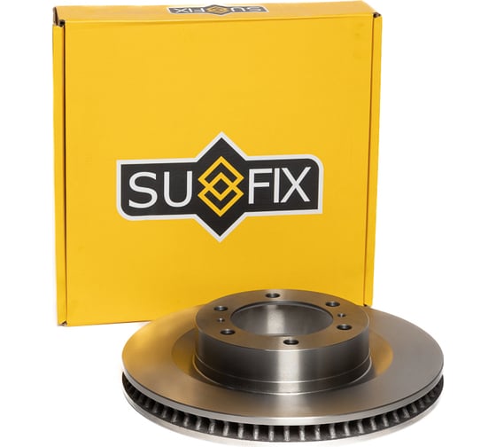 Диск тормозной передний (338x32 мм) SUFIX FX-1169