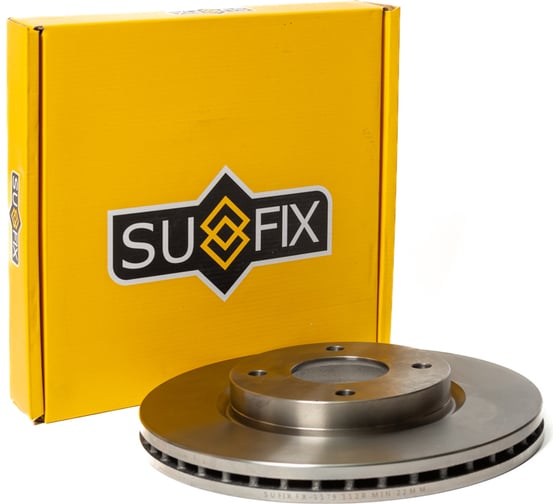 Диск тормозной передний (280x24 мм) SUFIX FX-1179