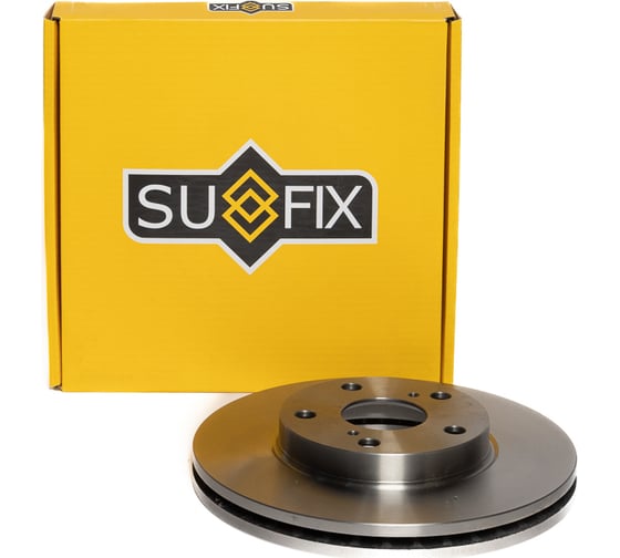 Диск тормозной передний (277x26 мм) SUFIX FX-1190