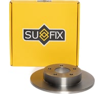 Диск тормозной задний 278x10 мм Sufix FX-1051