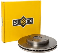 Диск тормозной передний 256x24 мм Sufix FX-1005