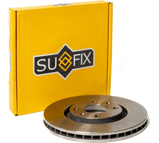 Диск тормозной передний 283x26 мм Sufix FX-1007 1