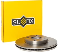 Диск тормозной передний 258x22 мм Sufix FX-1012