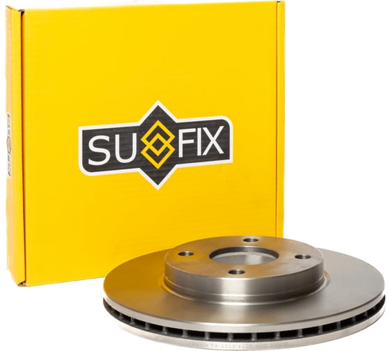 Диск тормозной передний 258x22 мм Sufix FX-1012