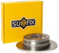 Диск тормозной задний 262x10 мм Sufix FX-1022