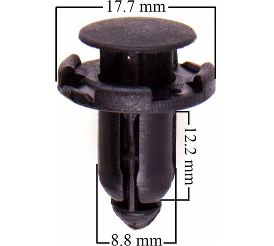 Клипса MITSUBISHI ASX/OUTLANDER/PAJERO/DELICA/DELICA D:5/ECLIPSE/GALANT/LANCER 172 (компл. 25 шт) SKYWAY S05601172