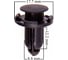 Клипса MITSUBISHI ASX/OUTLANDER/PAJERO/DELICA/DELICA D:5/ECLIPSE/GALANT/LANCER 172 (компл. 25 шт) SKYWAY S05601172 2