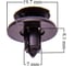 Клипса LEXUS/TOYOTA 014 передний подкрылок, защита двигателя (компл. 25 шт) SKYWAY S05601014 2
