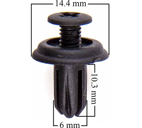 Клипса HONDA ACCORD/ACCORD WAGON/DOMANI/INTEGRA/LIFE DUNK/PRELUDE/THAT`S/TORNEO 154 (компл. 25 шт) SKYWAY S05601154