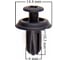 Клипса HONDA ACCORD/ACCORD WAGON/DOMANI/INTEGRA/LIFE DUNK/PRELUDE/THAT`S/TORNEO 154 (компл. 25 шт) SKYWAY S05601154 2