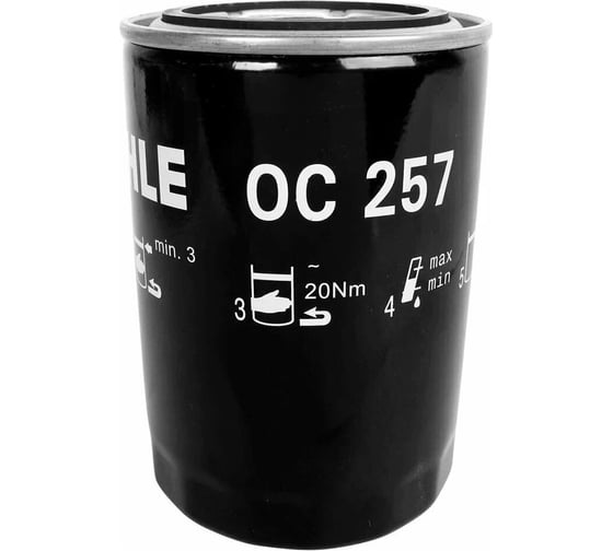 Фильтр масляный MAHLE OC257 1