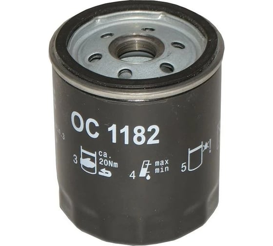 Фильтр масляный MAHLE OC1182 1