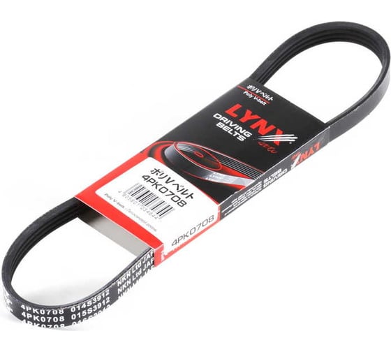 Ремень поликлиновой LYNXauto 4PK0708 1
