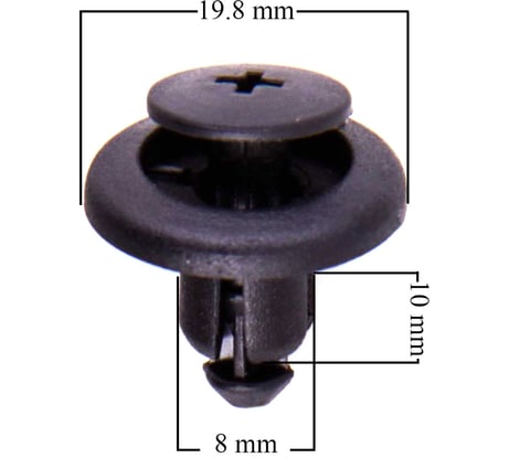 Клипса SUBARU BRZ/EXIGA/FORESTER 026 (25 шт) SKYWAY S05601026