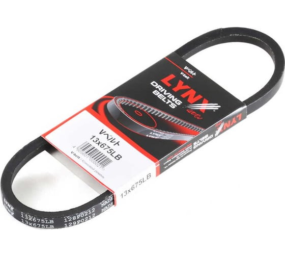 Ремень клиновой LYNXauto 13X675LB 1