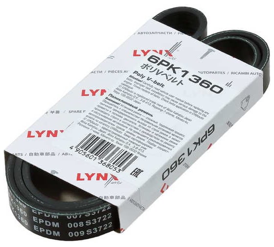 Ремень поликлиновой LYNXauto 6PK1360 1