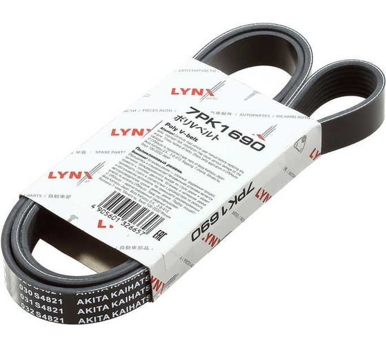 Ремень поликлиновой LYNXauto 7PK1690 1