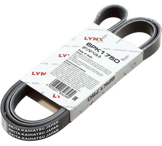 Ремень поликлиновой LYNXauto 6PK1750 1