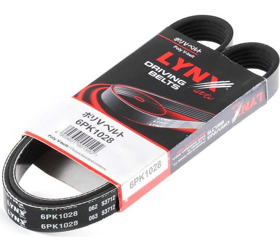 Ремень поликлиновой LYNXauto 6PK1028 1