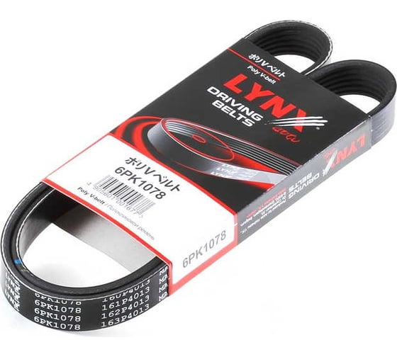 Ремень поликлиновой LYNXauto 6PK1078 1