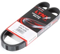 Ремень поликлиновой LYNXauto 6PK1038