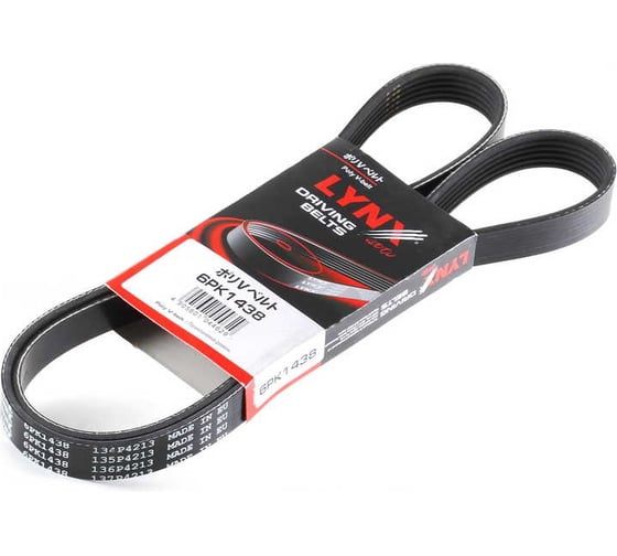 Ремень поликлиновой LYNXauto 6PK1438 1