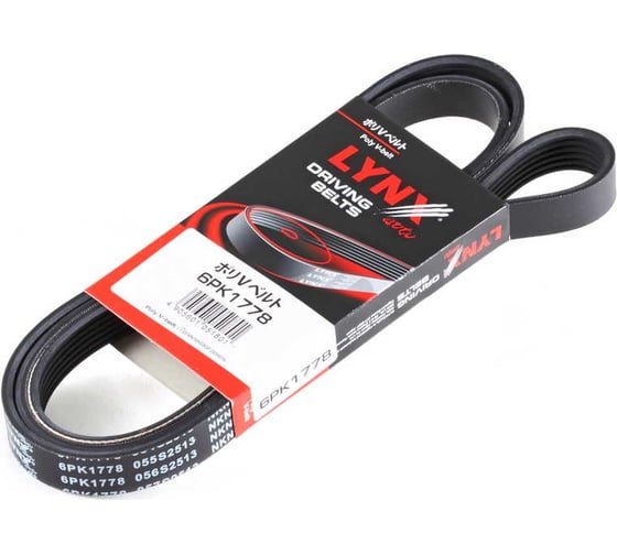 Ремень поликлиновой LYNXauto 6PK1778 1