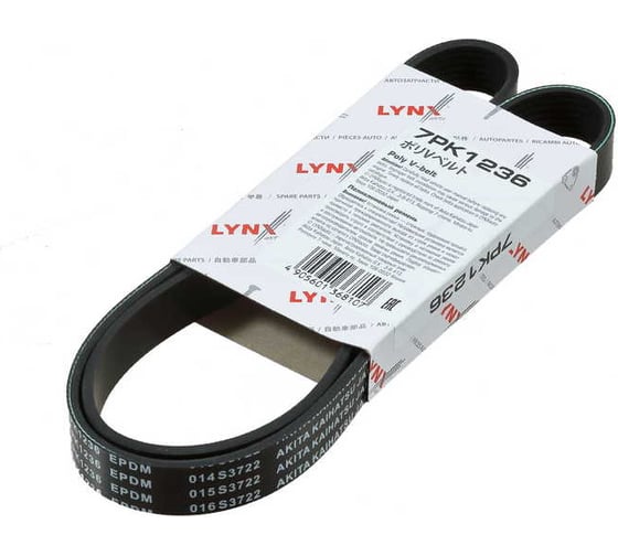 Ремень поликлиновой LYNXauto 7PK1236 1