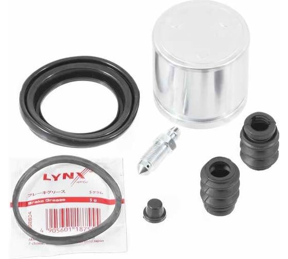 Ремкомплект тормозного суппорта с поршнем переднего (поршень ø 52 мм, суппорт dac) LYNXauto BC-6334 1