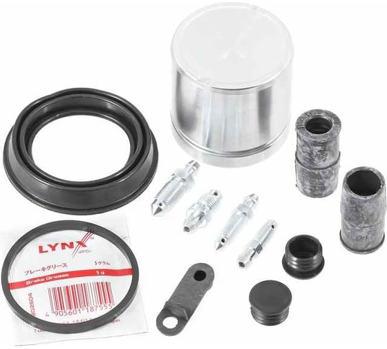Ремкомплект тормозного суппорта с поршнем переднего (поршень ø 57 мм, суппорт ate) LYNXauto BC-6396 1