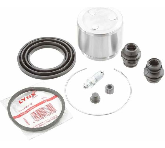 Ремкомплект тормозного суппорта с поршнем переднего (поршень ø 57 мм, суппорт akebono) LYNXauto BC-6418 1